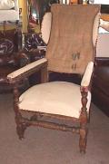 Rare large reclining chair